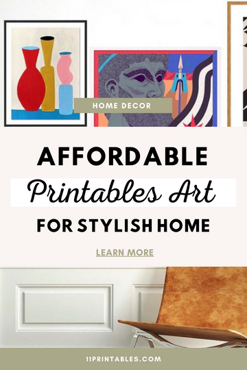 Affordable Printables Wall Art For Stylish Home