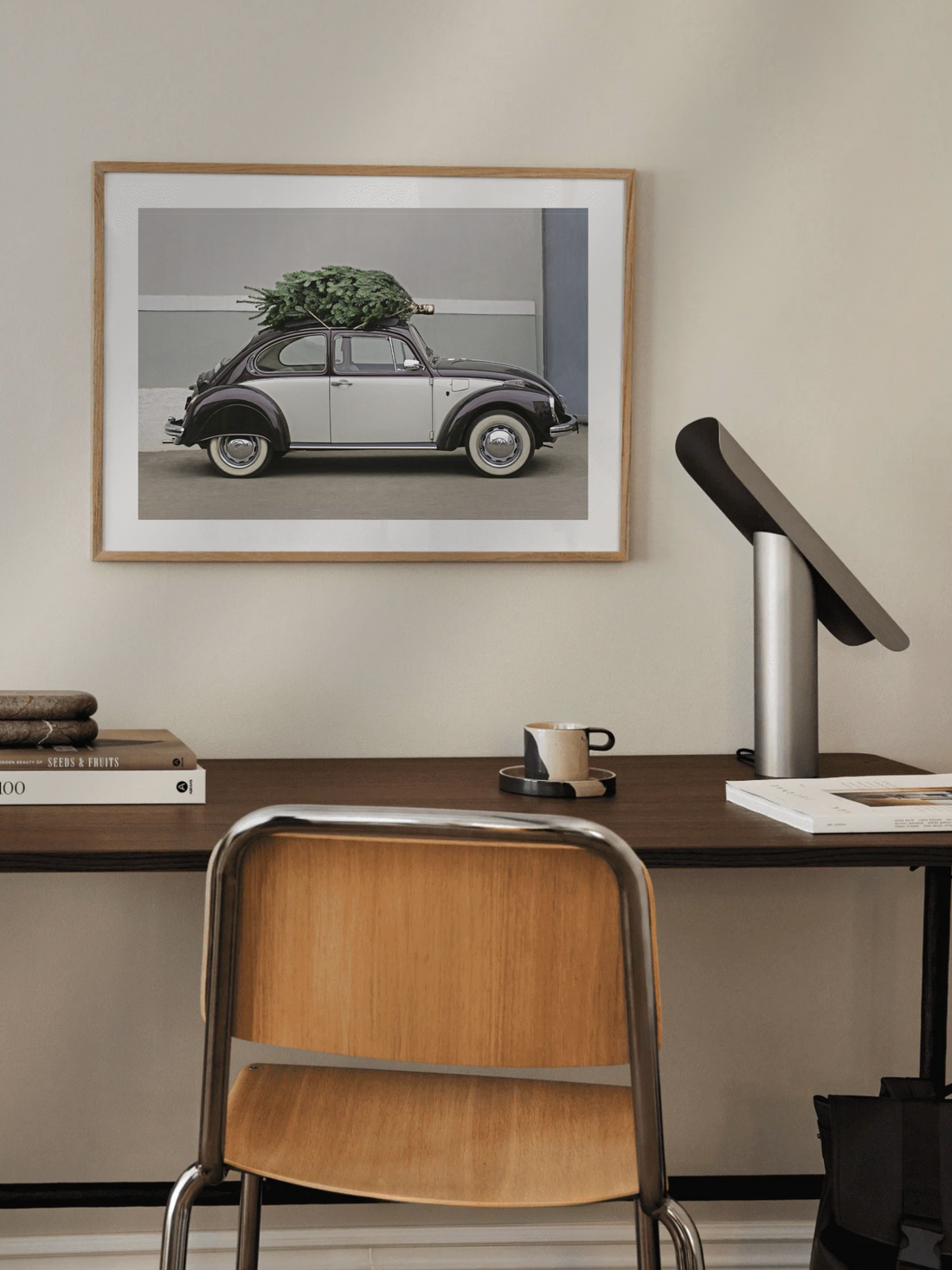 Beetle Holiday Cheers Poster