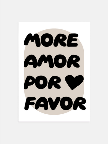 More Amor Por Favor Poster