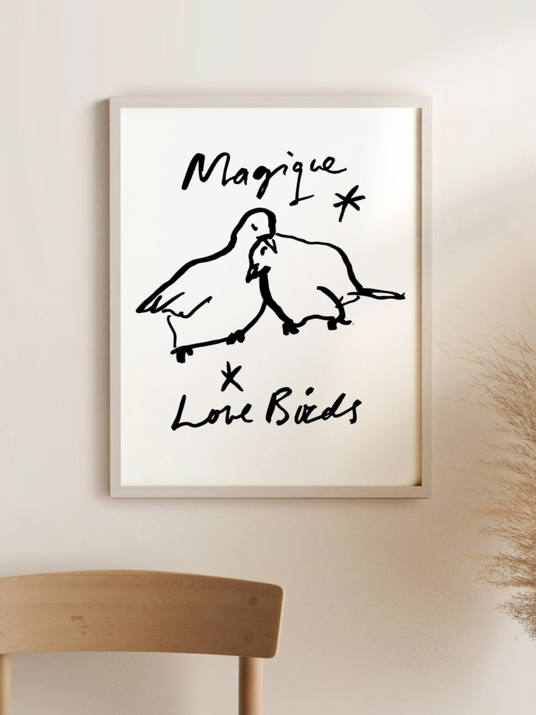 Love Birds Dove Picasso Poster