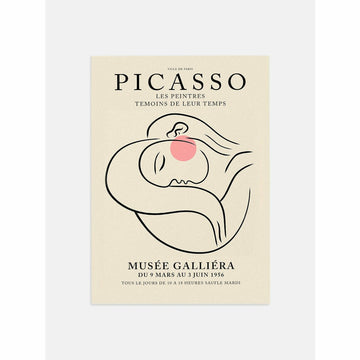 Minimal Face Line Art Print