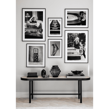 Minimalist Black & White Art – Set of 6