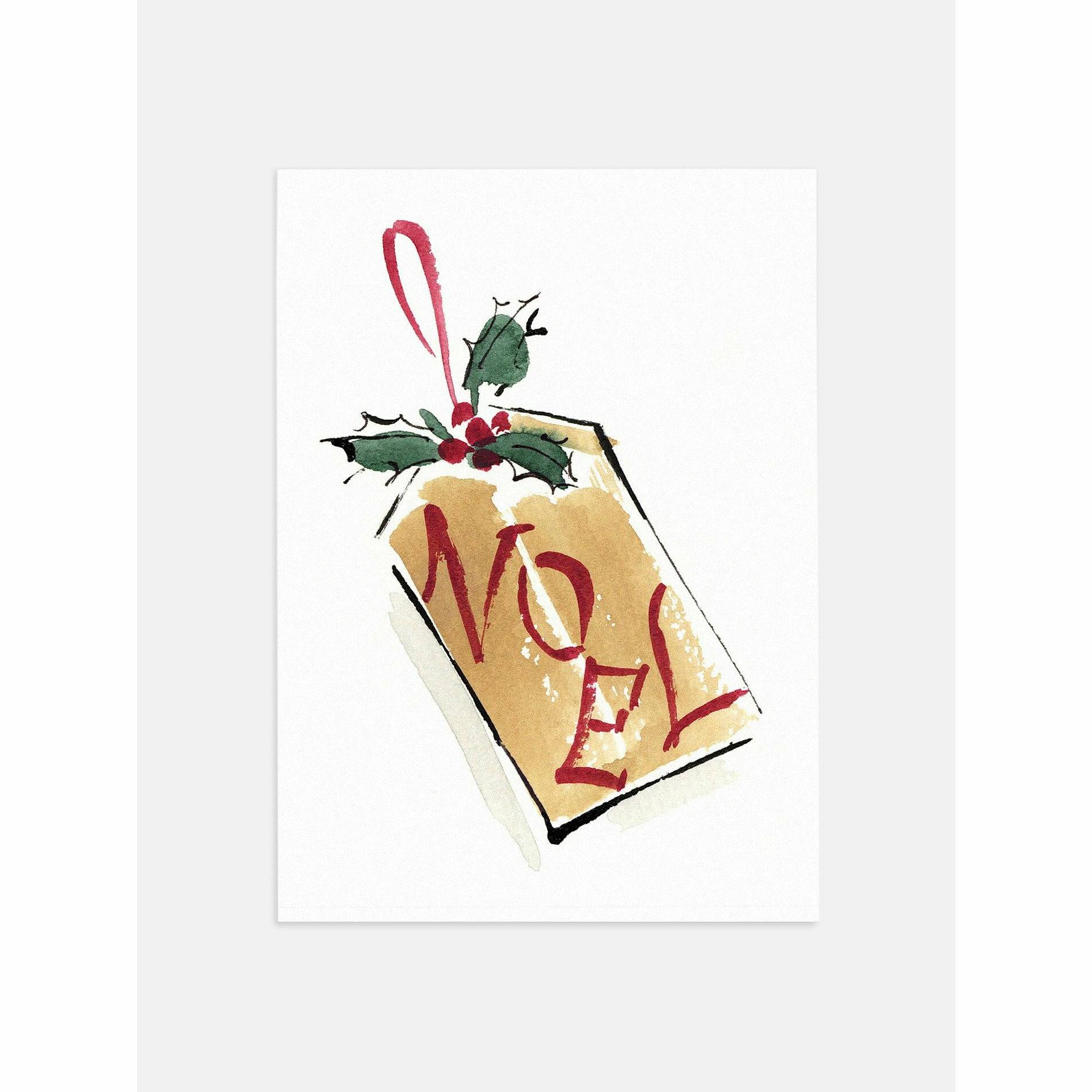 Noel Hand-Drawn Christmas Poster