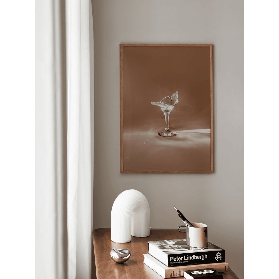 Broken Wine Glass Wall Art