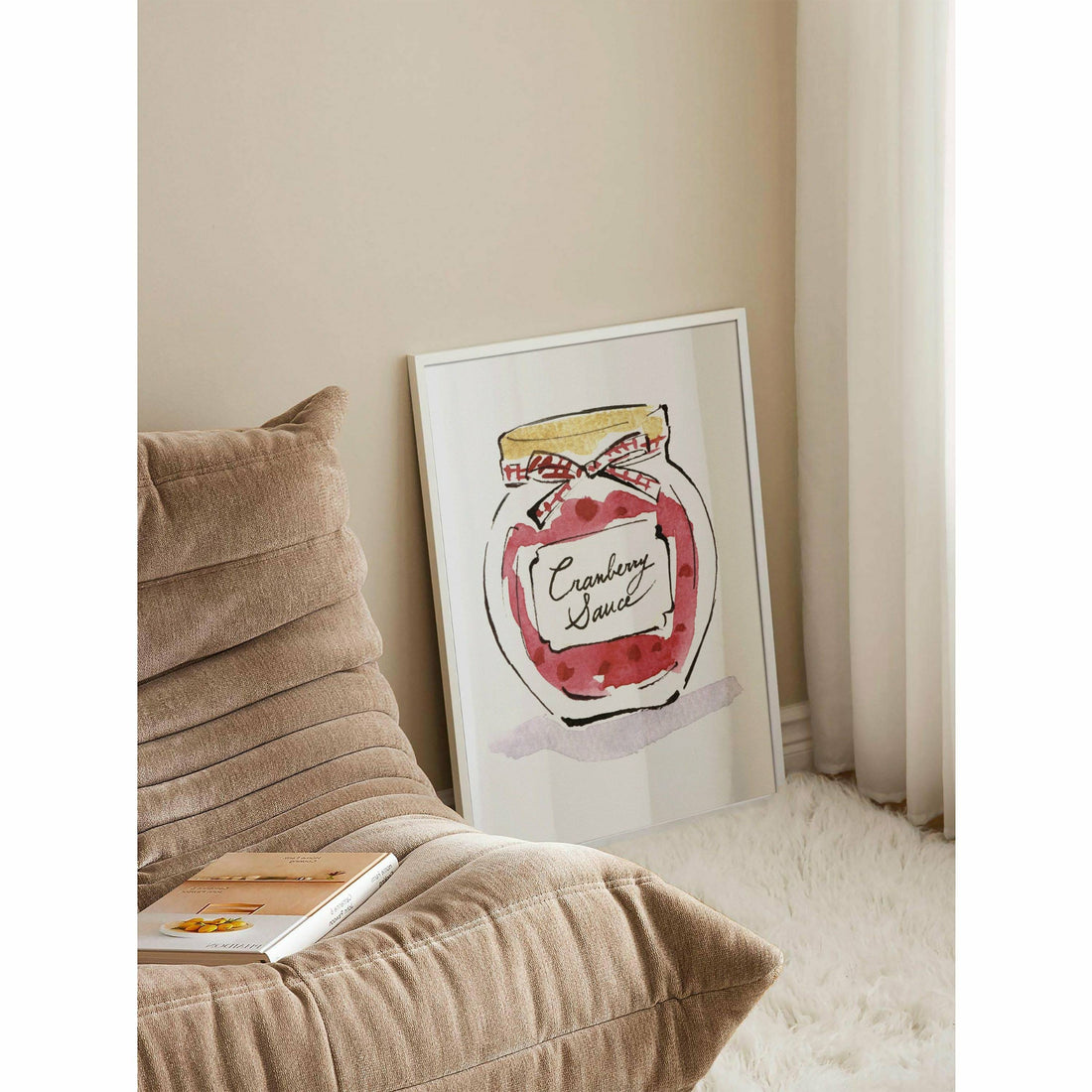 Cranberry Jar Digital Poster