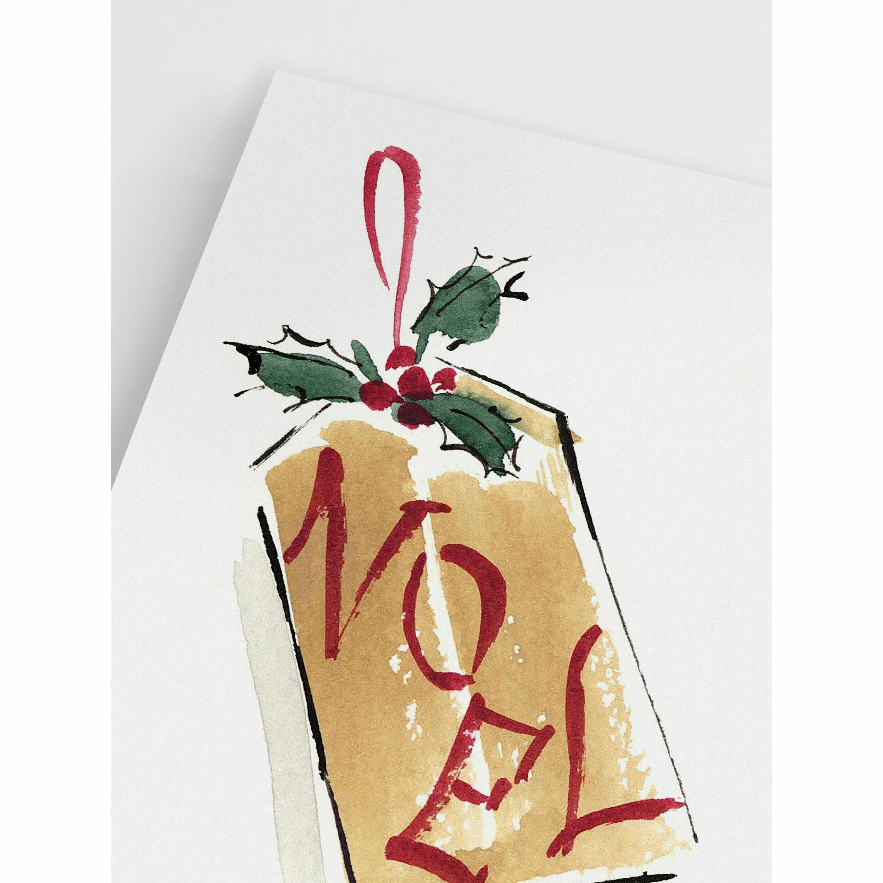 Noel Hand-Drawn Christmas Poster