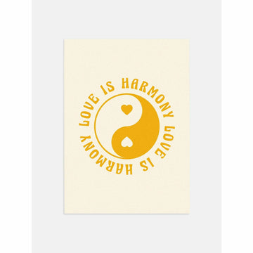 Harmony Retro Poster