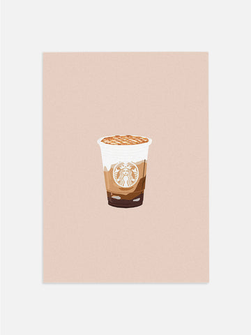 Neutral Starbucks Poster