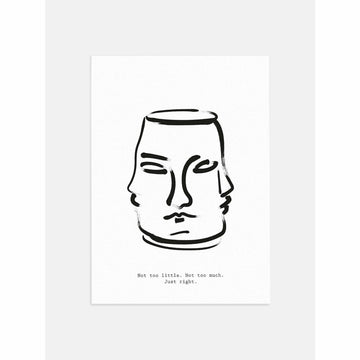 Abstract Face Artwork