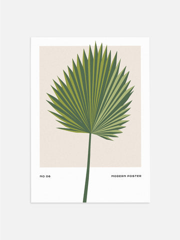 Modern Palm Poster