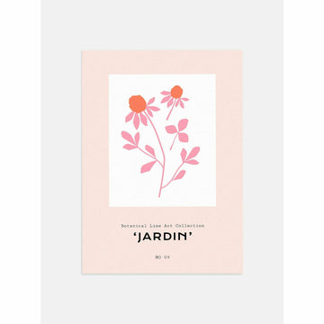 Minimalist Flower Bedroom Art