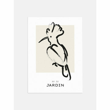 Bird Brushed Animal Wall Art