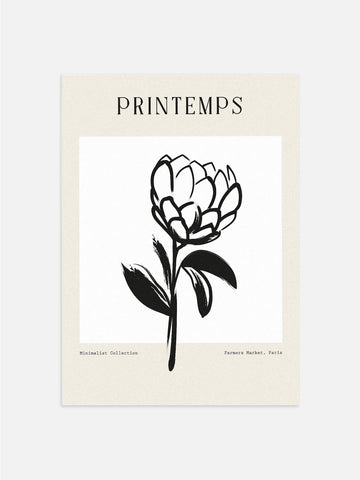 Artichoke Flower Wall Art for Room