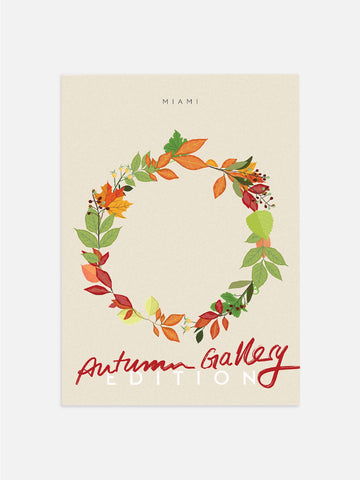 Autumn Gallery Miami Poster