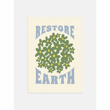 Restore Earth 70s Print