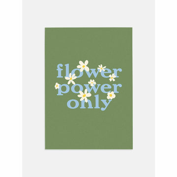 Flower Power Only 70s Wall Art