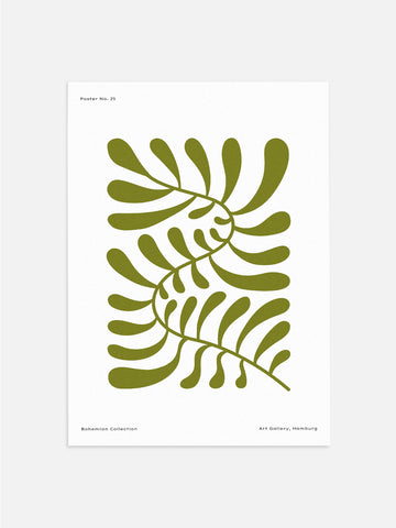 Bohemian Abstract Leaves