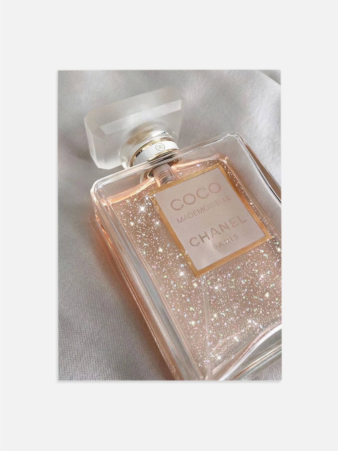 Coco Chanel Perfume Poster