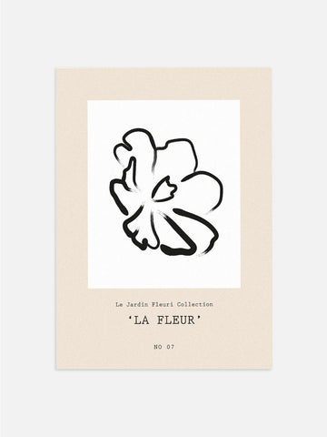 La Fleur Brushed Bedroom Wall Art