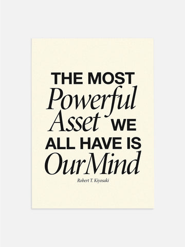 The Most Powerful Asset We Have