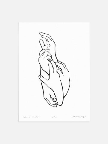 Modern Art Hands