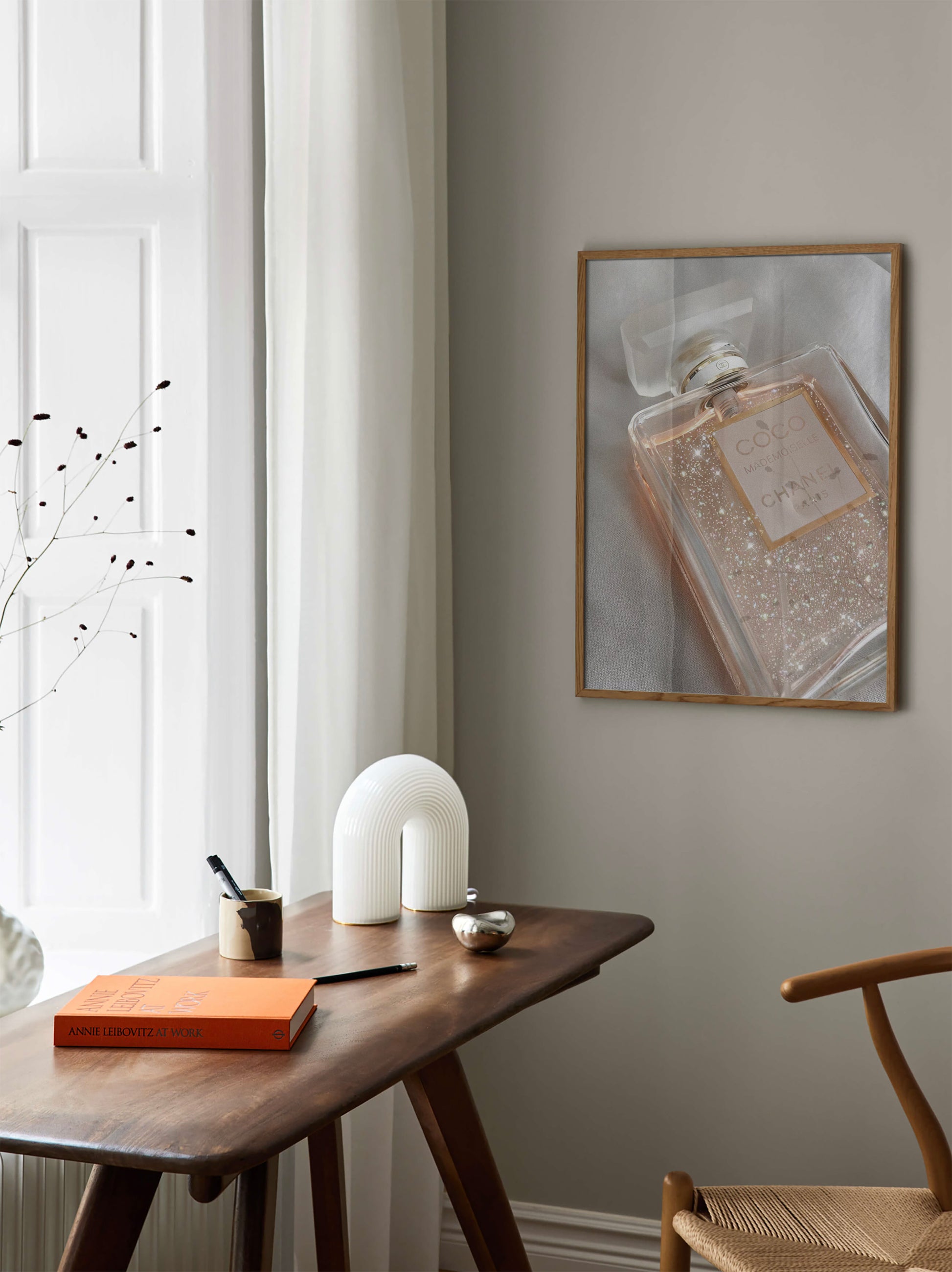 Coco Chanel Perfume Poster wall art