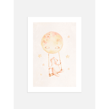 Swing Me To The Moon Poster