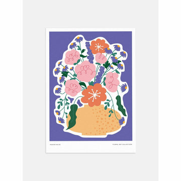 Gorgeous Floral Art Bedroom Print
