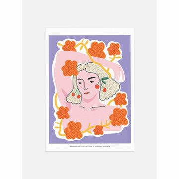 Modern Woman Bedroom Wall Art
