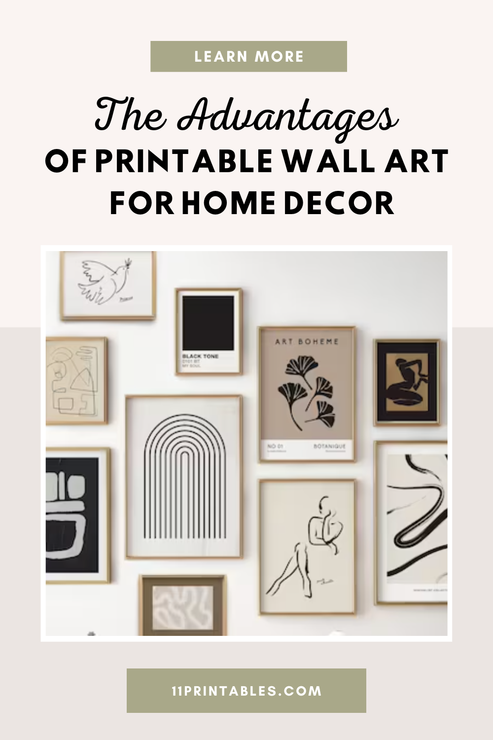 The Advantages of Printable Wall Art for Home Decor