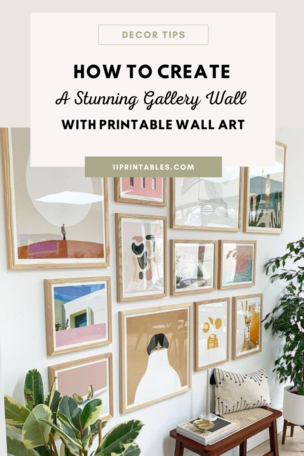 How to Create a Stunning Gallery Wall with Printable Wall Art