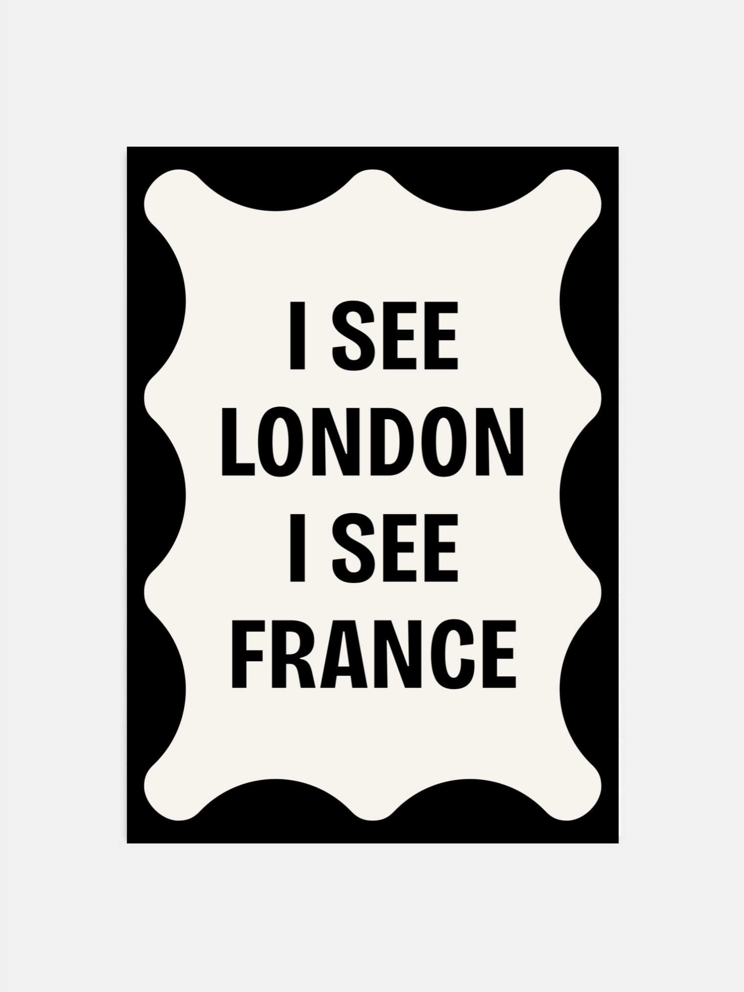 I See London I See France Poster