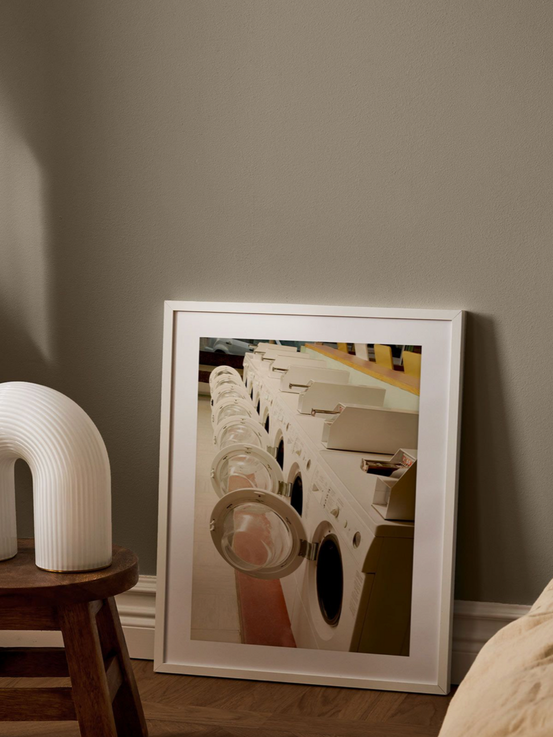 Retro Washing Machines Poster