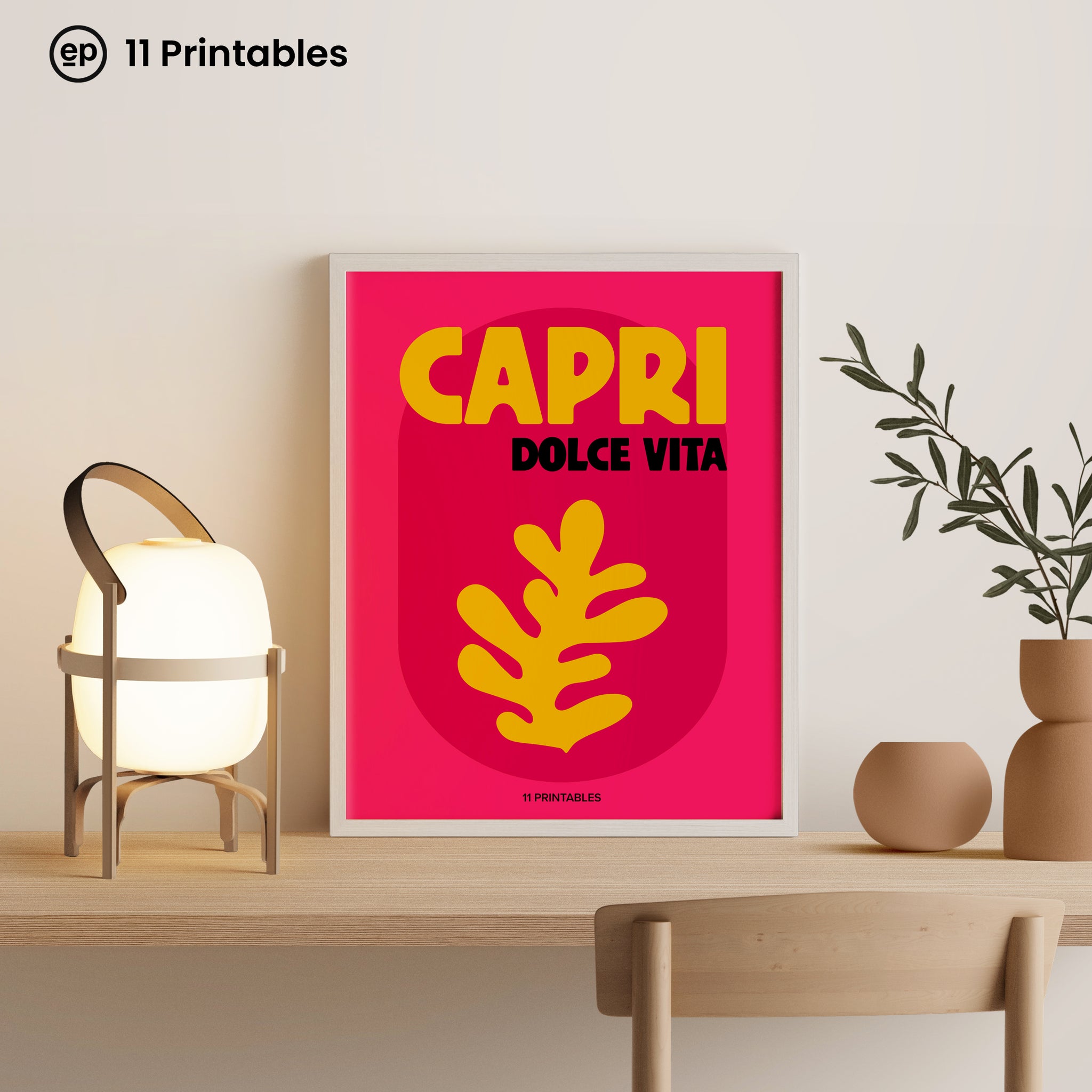 Capri Dolce Vita Poster