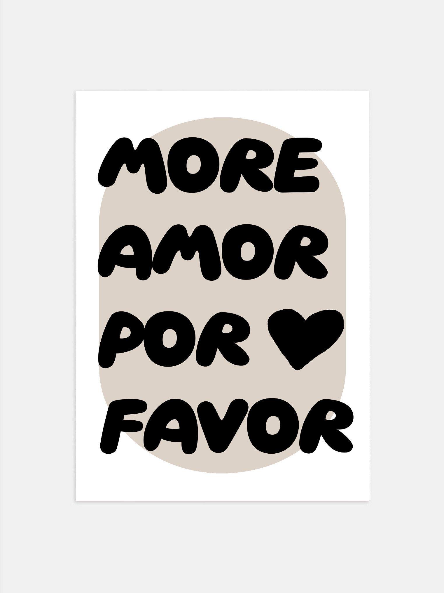 More Amor Por Favor Poster
