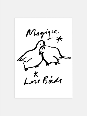 Love Birds Dove Picasso Poster