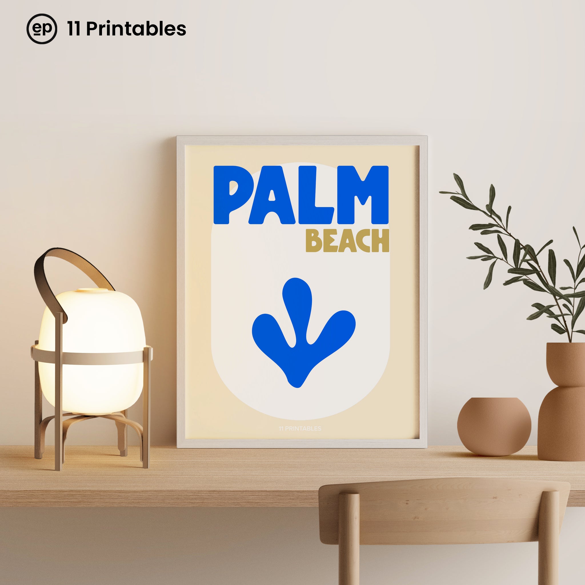 Palm Beach Beige Poster