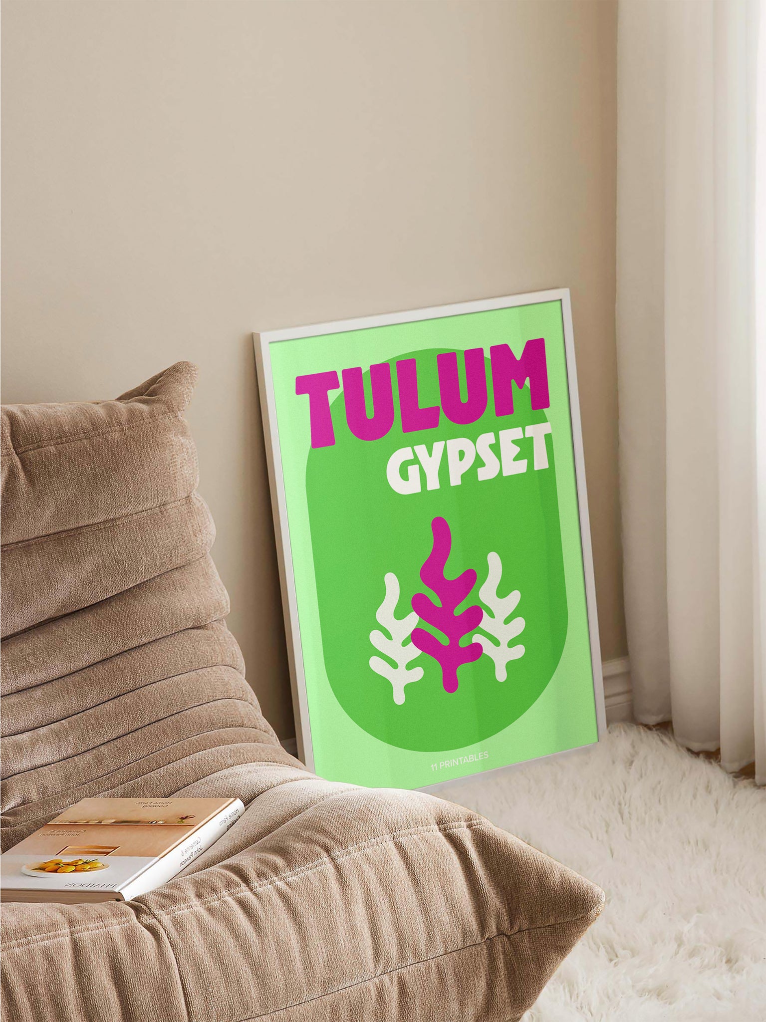 Tulum Gypset Green Poster