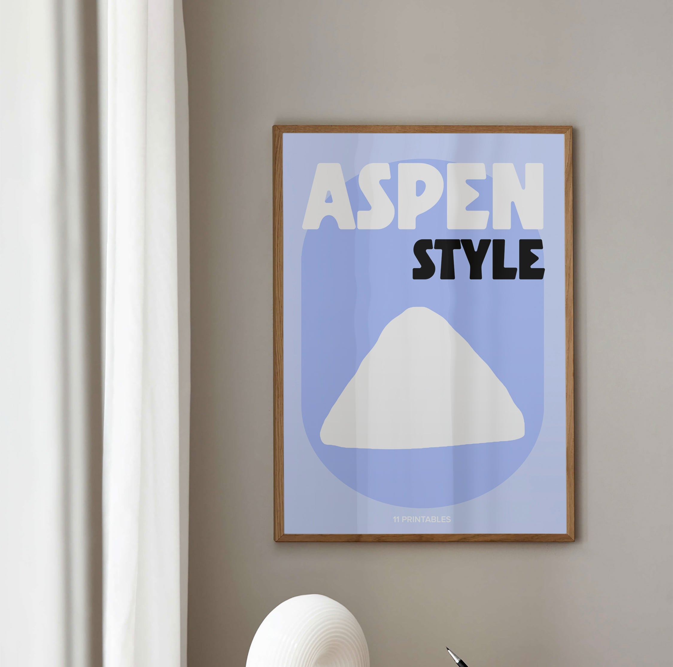 Aspen Style Poster