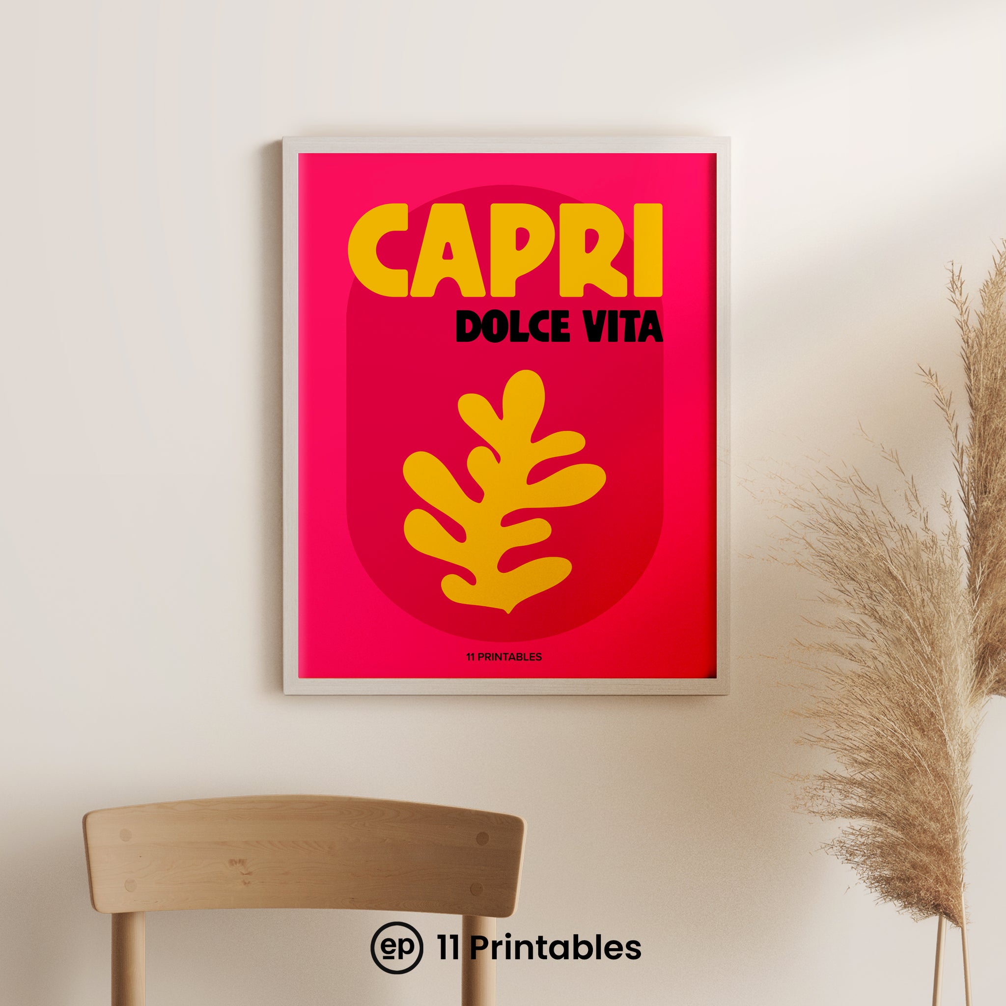 Capri Dolce Vita Poster