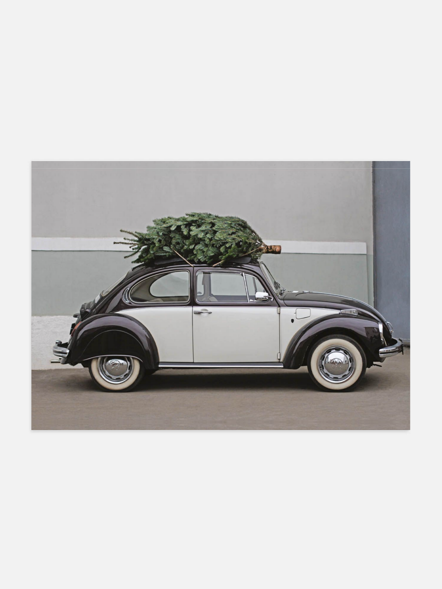Beetle Holiday Cheers Poster