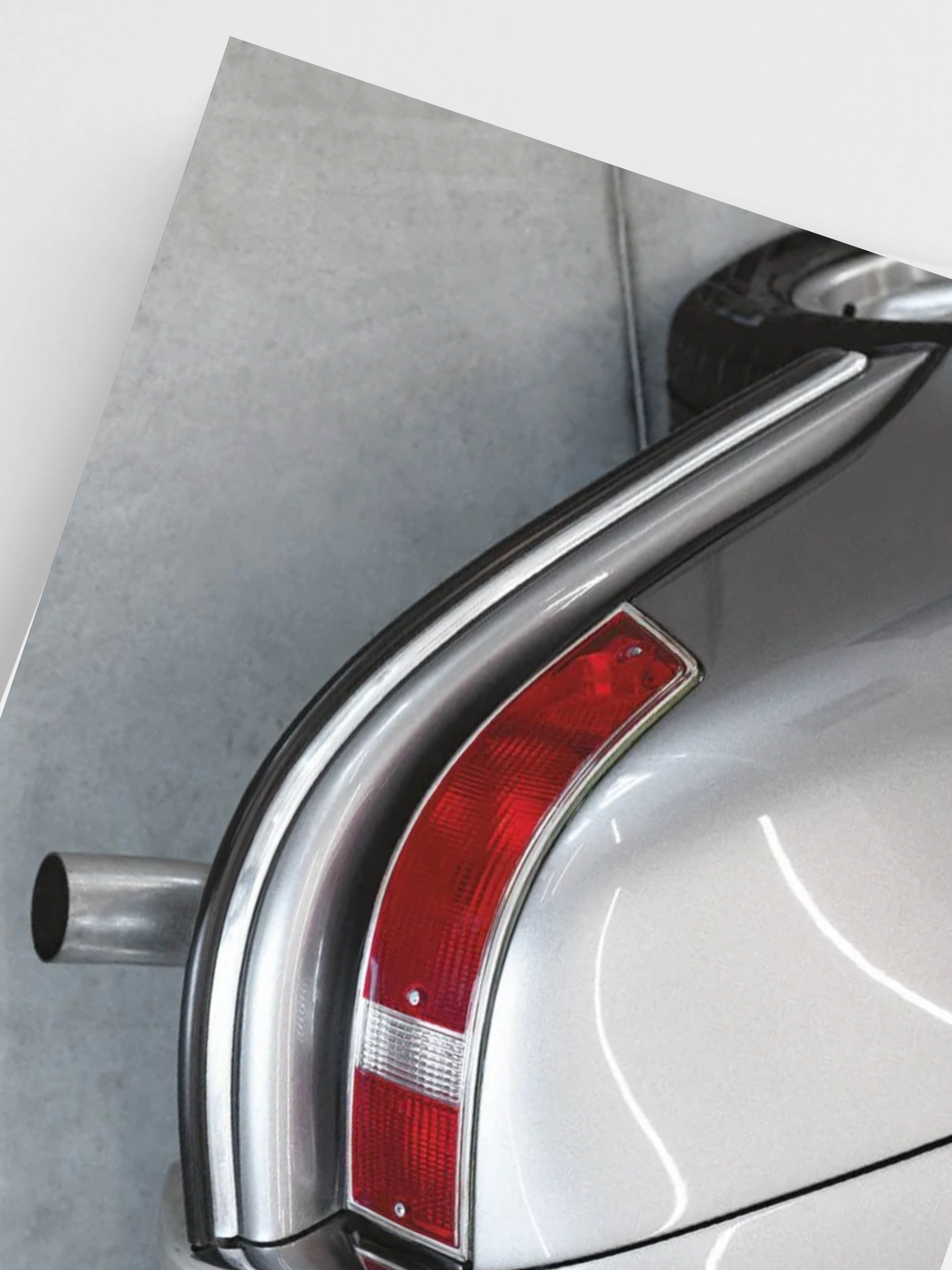 Close up Minimalist Porsche poster