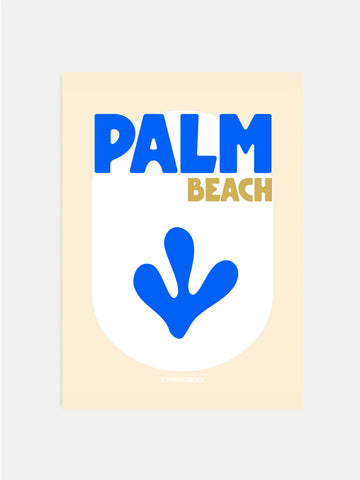 Palm Beach Beige Poster