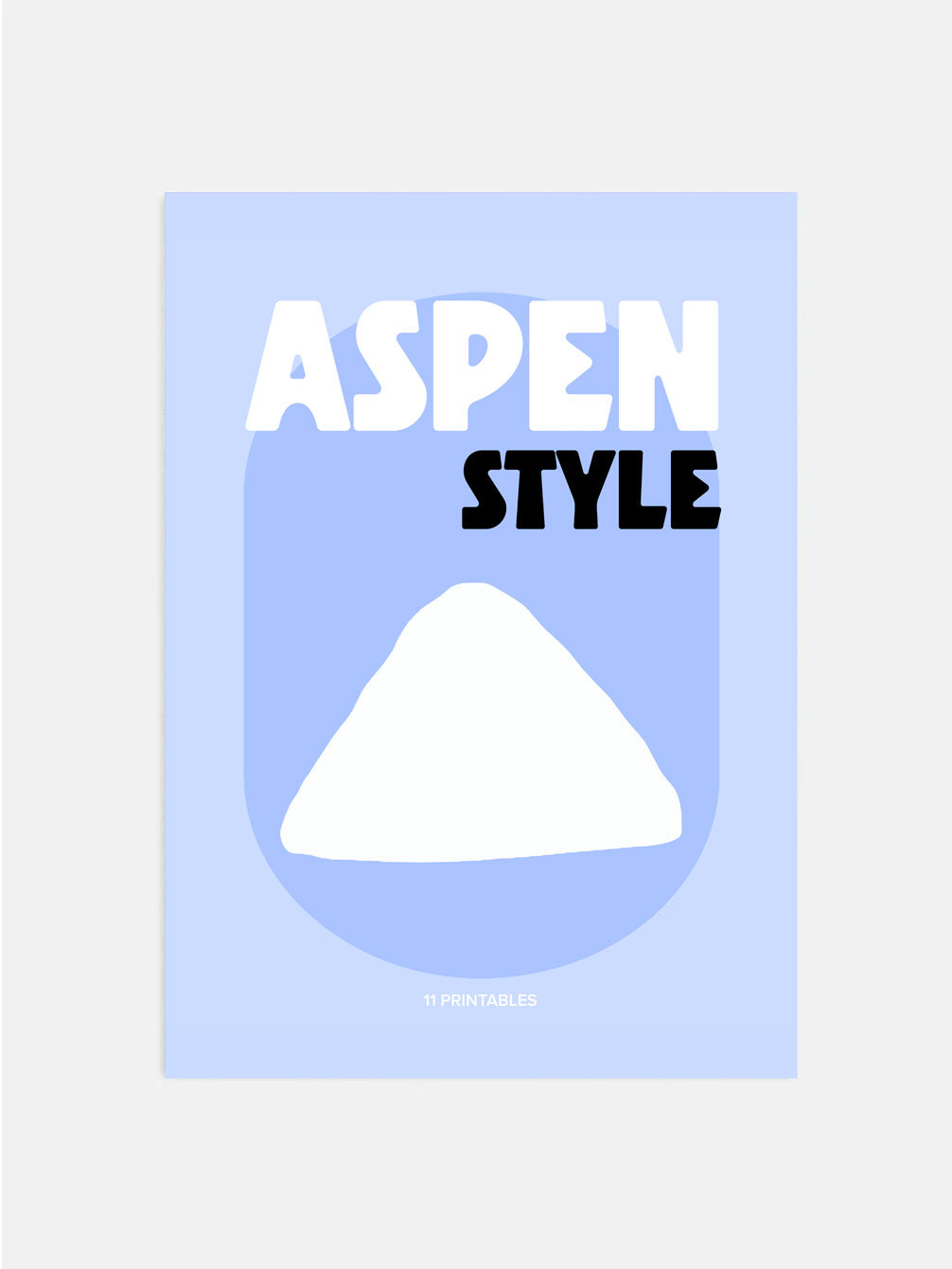 Aspen Style Poster