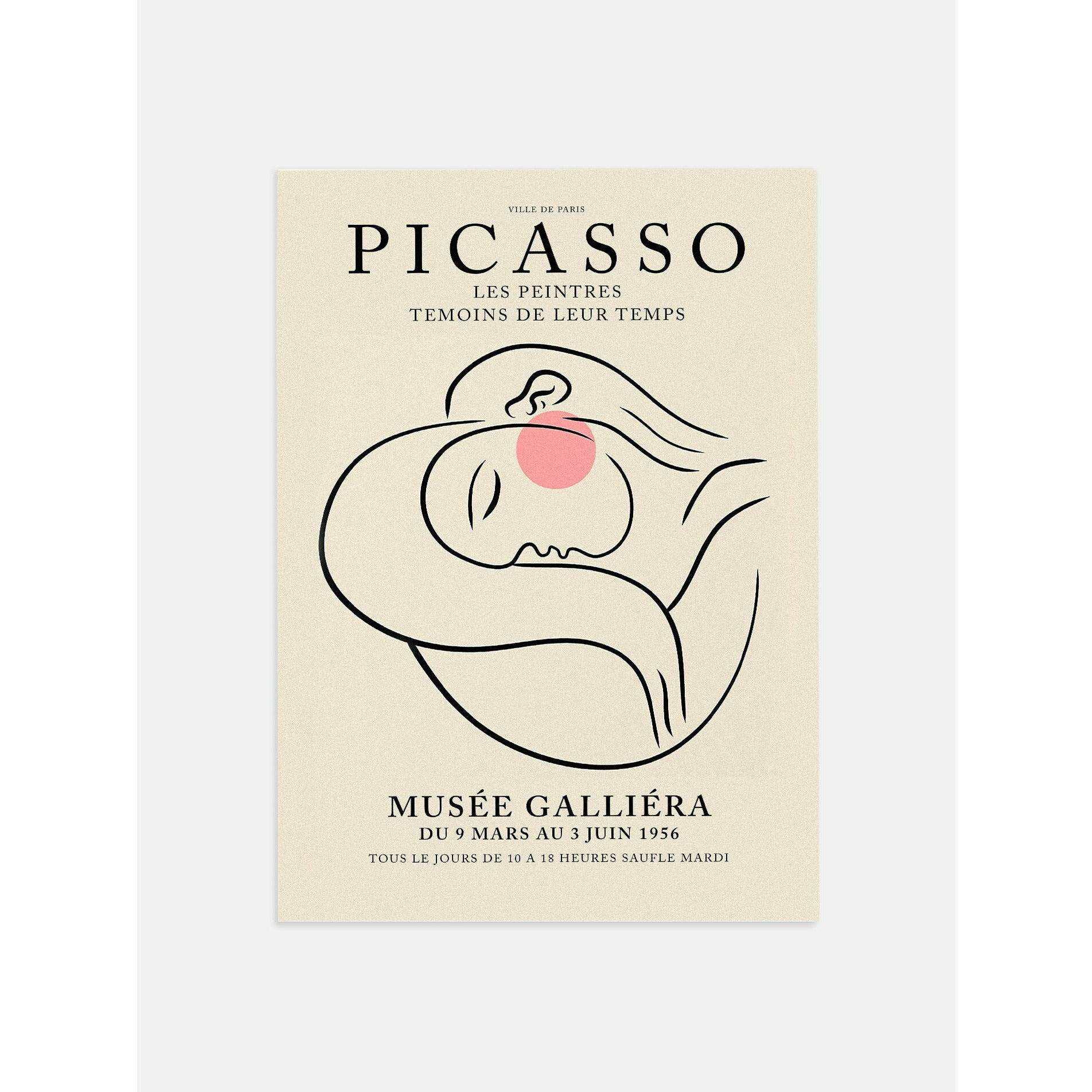 Minimal Face Line Art Print