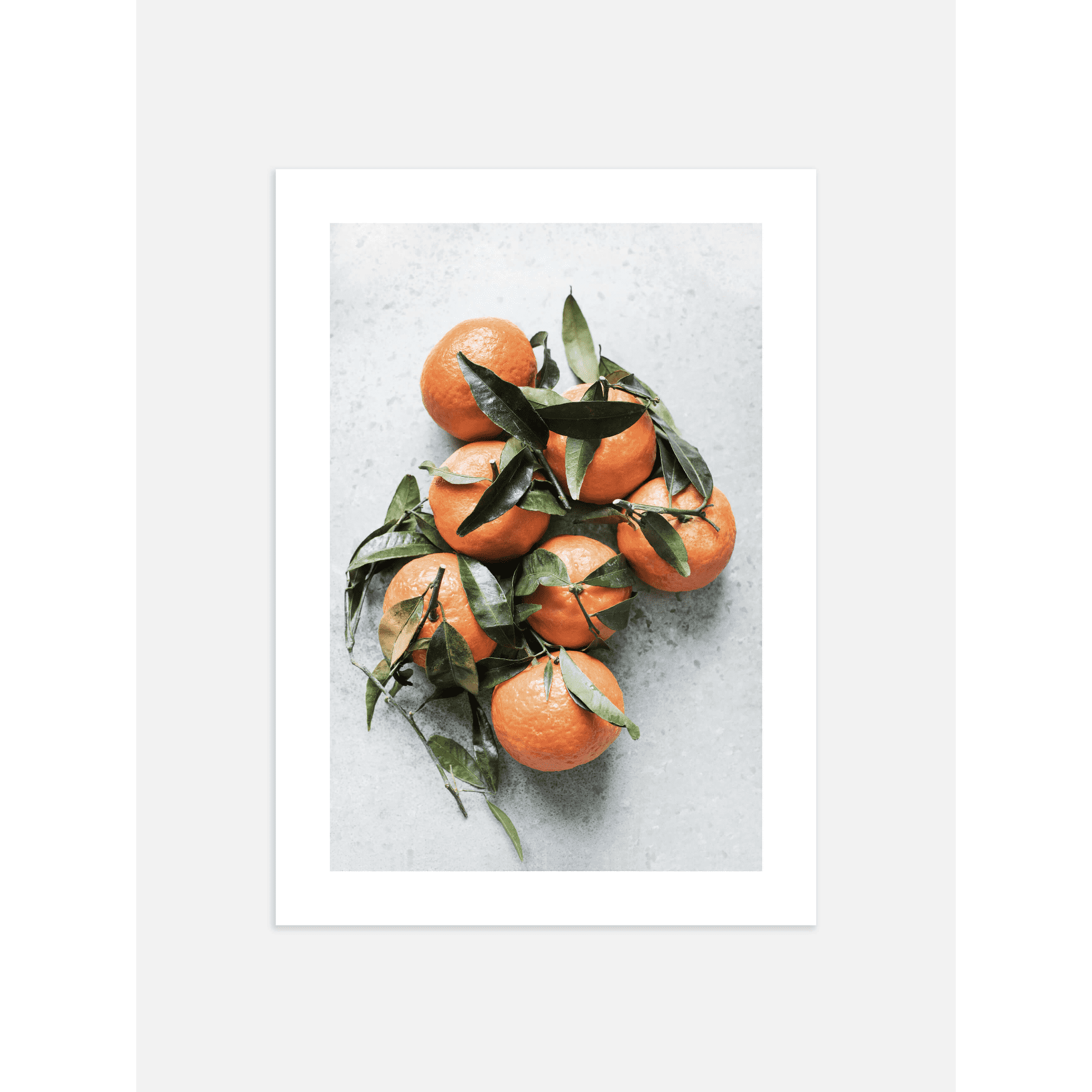 Tangerines Printable Poster