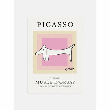 Dog Picasso Poster