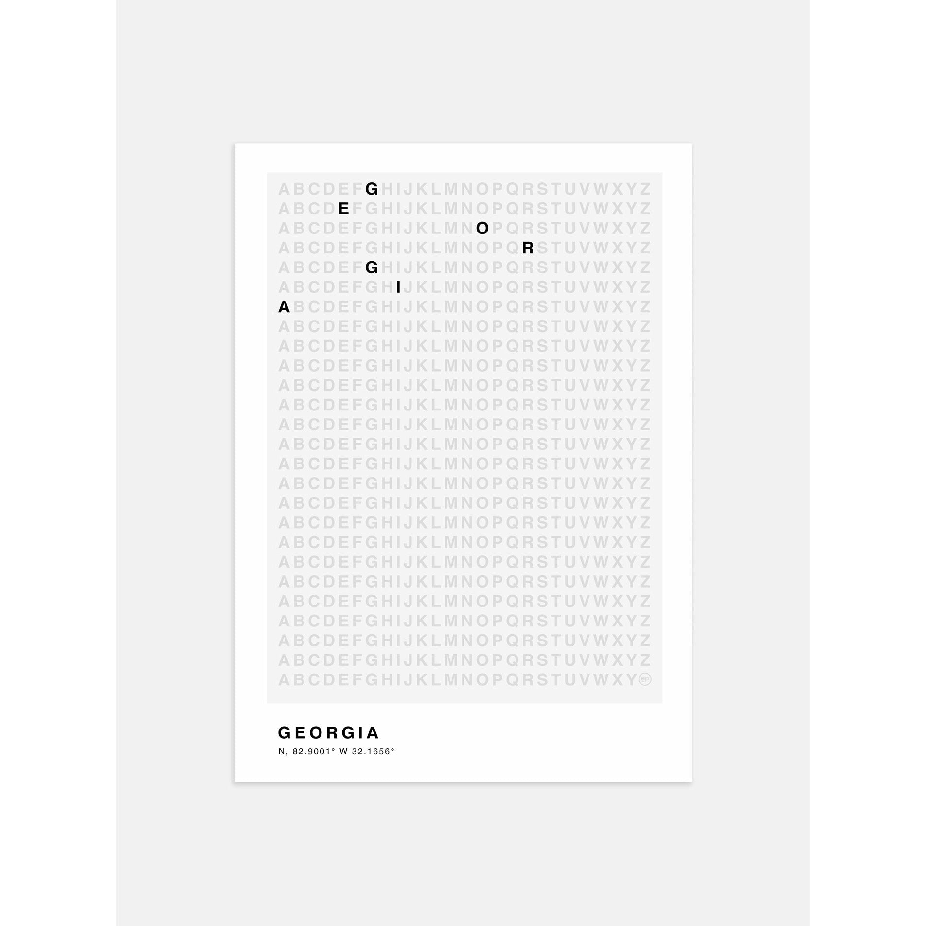 Georgia poster