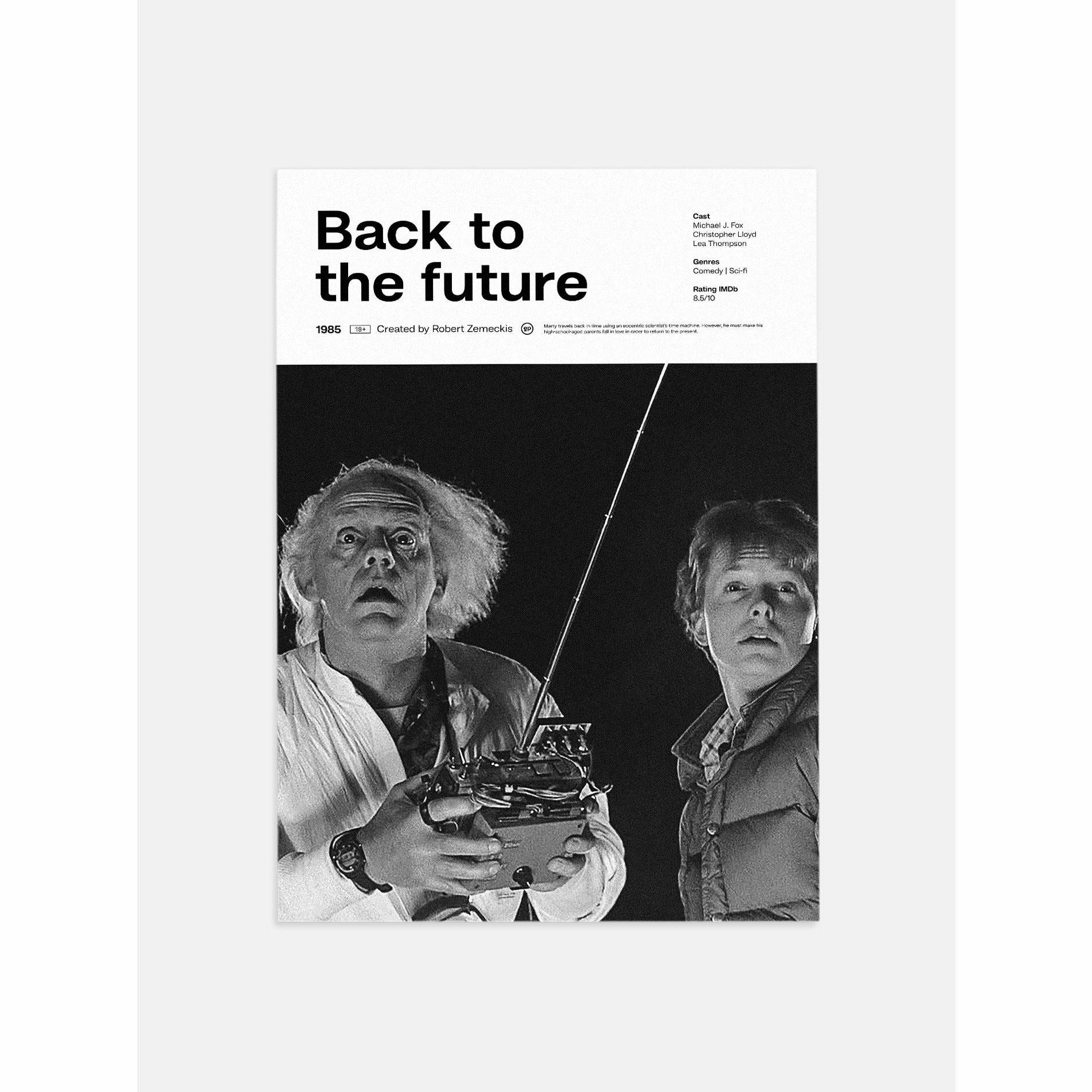 Back to the future Poster