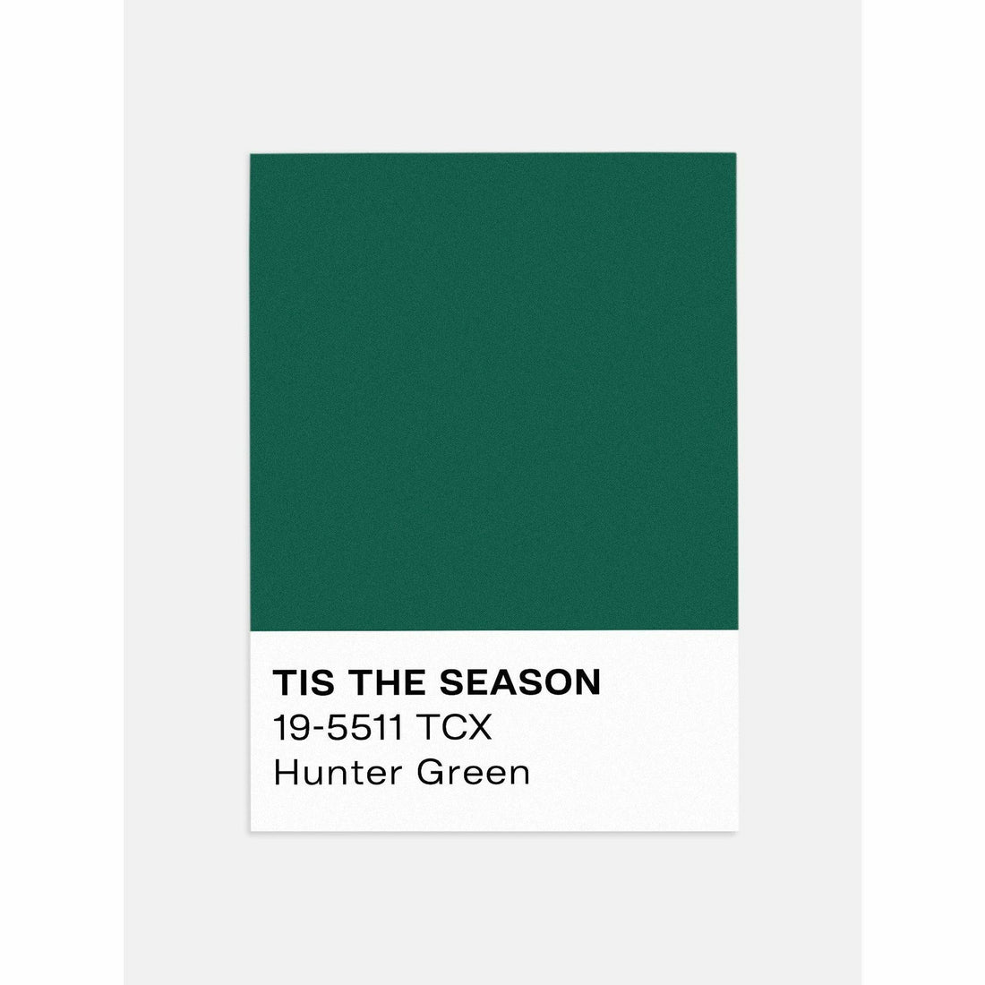 Green Pantone Tis the season